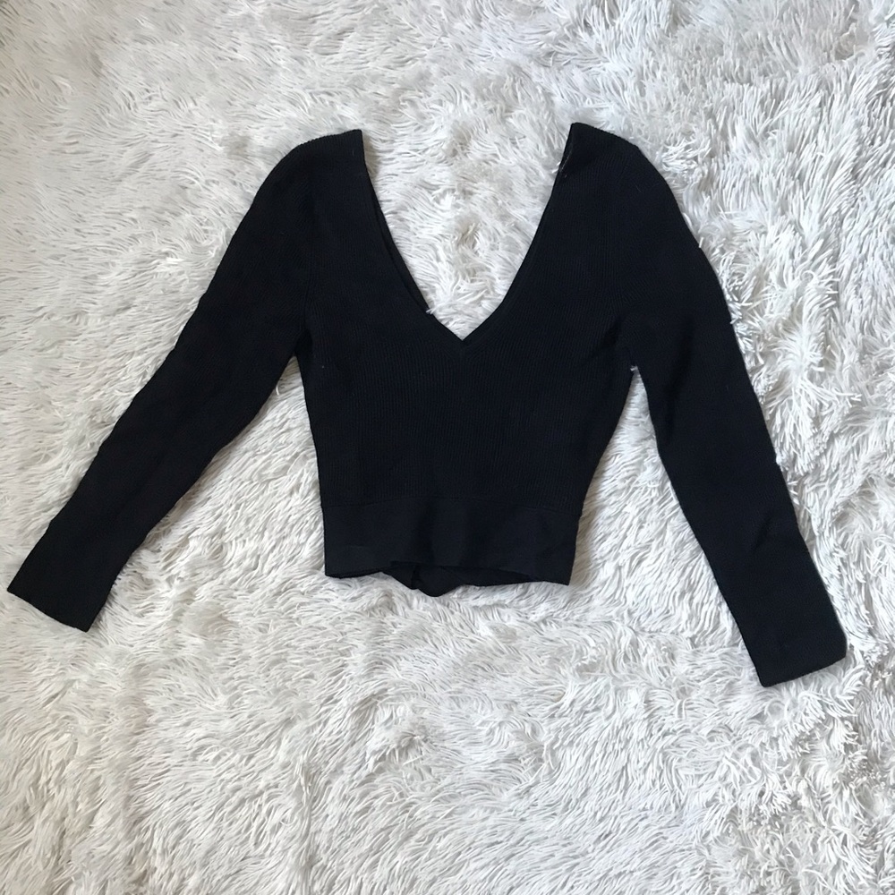 Express Crop Top Sweater
